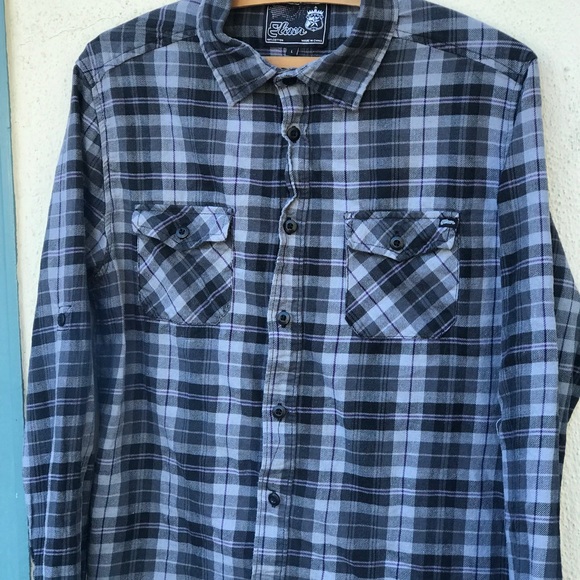 Elixir Button Up Long Sleeve Roll Up Button - Picture 6 of 8